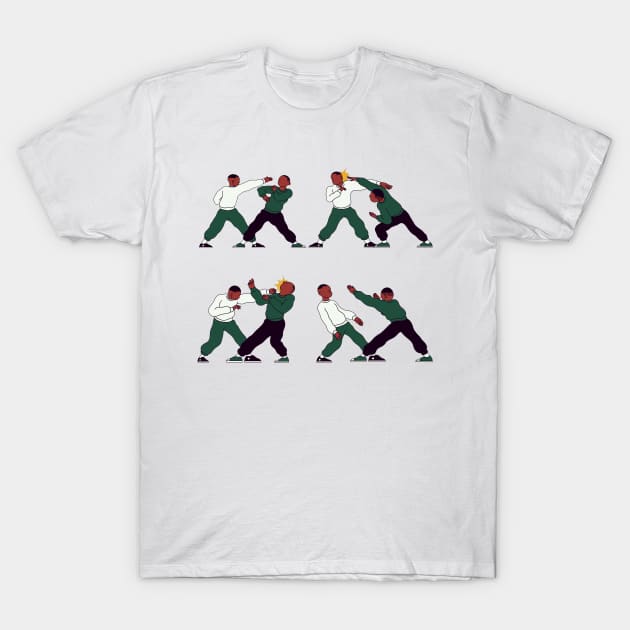 Slap Boxing T-Shirt by artofbryson